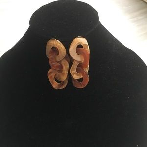 Sassy Jones Acetate Dangle Earrings